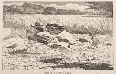 Łapacze ptaków, 1867.