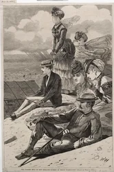 Najfajniejsze miejsce w Nowej Anglii - Szczyt Mount Washington, 1870.