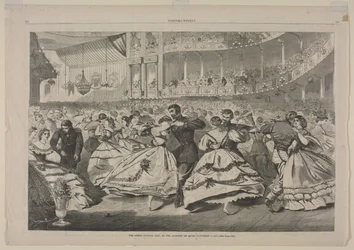 Wielki Bal Rosyjski w Akademii Muzycznej, 5 listopada 1863, 1863.