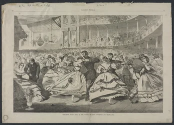 Wielki Bal Rosyjski w Akademii Muzycznej, 5 listopada 1863, 1863.