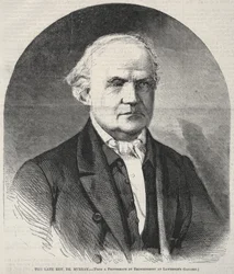 Późny wielebny dr Murray, 1861.