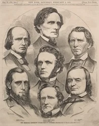 Odstąpienie delegacji Missisipi w Kongresie, 1861.