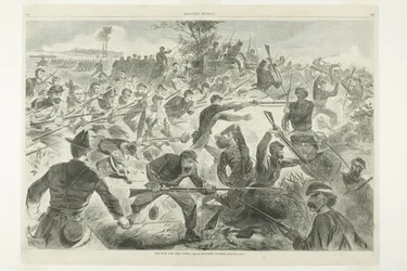 Wojna o Unię, 1862 - Szarża na bagnety