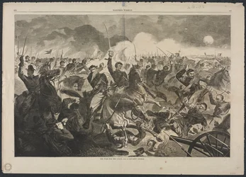 Wojna o Unię, 1862 r. – szarża kawalerii
