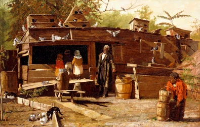 Wujek Ned w domu, 1875