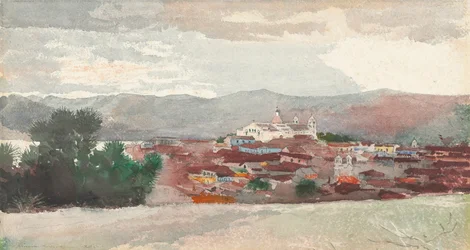 Widok Santiago de Cuba, 1885.