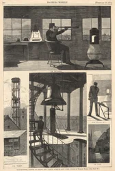 Watch-Tower, Corner of Spring i Varick Streets, Nowy Jork, z Harper