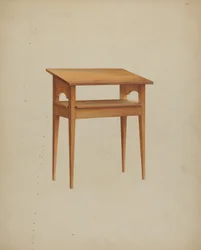 Stół do jadalni Shaker, ok. 1937.