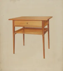 Stół do wytrząsania, 1937.