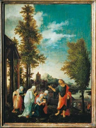 Austria, Wiedeń, Chrystus żegnający się z Maryją
