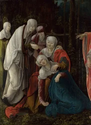 Chrystus żegnający się ze swoją Matką, ok. godz. 1520