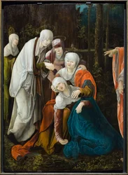 Chrystus opuszczający swoją matkę, ok. 1520 (olej na jodle)