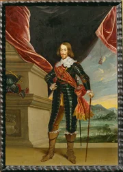 Arcyksiążę Leopold Wilhelm, gubernator Niderlandów (obraz na miedzi)