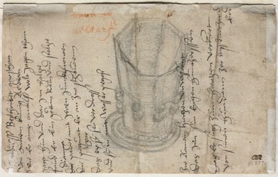 Ośmiostronny puchar wers, 1513.
