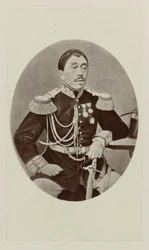 Portret van Mangkoe Negoro IV