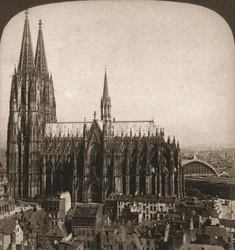 Katedra w Kolonii, Niemcy, 1903.