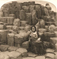 Krzesło życzeń, Grobla Olbrzyma, Irlandia, 1897