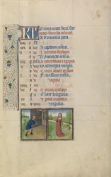 Młócenie człowieka; Znak zodiaku Panny