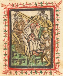 Chrystus ukoronowany cierniem, 14701480.
