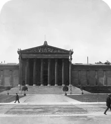Budynek Wystawy Sztuki, Monachium, Niemcy, ok. 1900