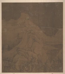Góry pokryte śniegiem, ca. 1000.