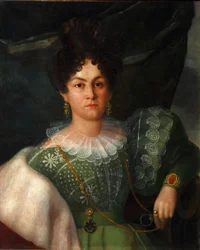 Portret Anny Borysownej Bakuniny 1802-1835, 1832
