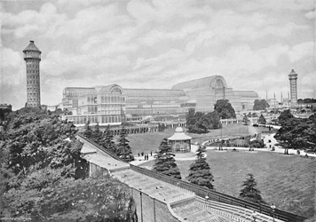 Kryształowy Pałac, ok. 1896 r.