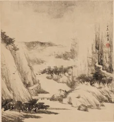 Krajobraz rzeki, 1667