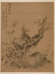 Matowe gałązki i karłowaty bambus w stylu Su Shih, 1775.