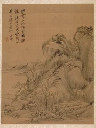Krajobraz w stylu Ching Hao, 1775.