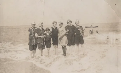 Grupa kąpiących się, Houlgate, wrzesień 1911