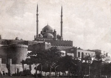 Kair, cytadela Saladyna (Egipt). Około 1920