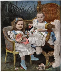 Księżna Olga i Tatiana