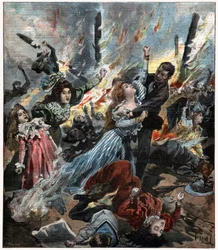 Ogień na Bazarze de la Charite