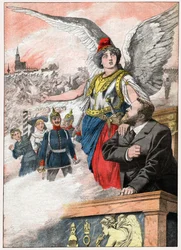Jean Jaures i Marianne: « Pamiętaj »