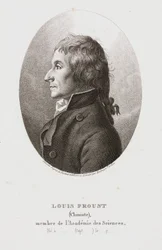 Joseph Louis Proust, francuski chemik, ok. 1795