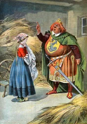 Tracassin krasnolud. ok. 1910 (grawerowanie)