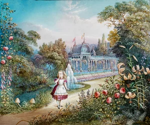 Alicja w Krainie Czarów - Alicja w Krainie Czarów, magiczna latarnia