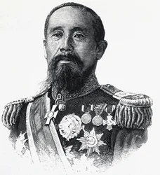 Portret Ito Hirobumi (1841-1909), japońskiego polityka