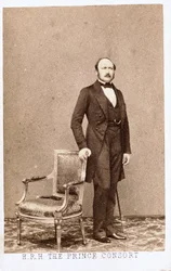 Książę Albert, małżonka królowej Wiktorii, ok. 1860 r