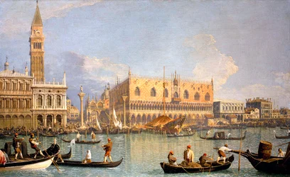 Widok na Pałac Dożów