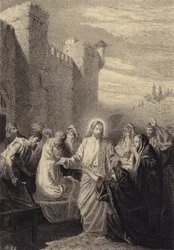 Chrystus wskrzesza Syna Wdowy