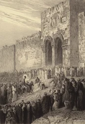 Jezus wchodzący do Jerozolimy