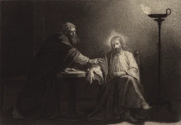 Nikodem przychodzi do Jezusa