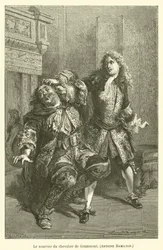 Kurier z Chevalier de Grammont, Antoine Hamilton