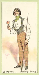 Cocksure, Księga Snobów (chromolitho)