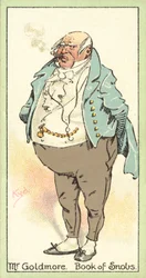 Pan Goldmore, Księga Snobów (chromolitho)