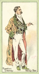 Rawdon Crawley, Vanity Fair (chromolitho)