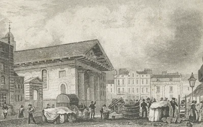 St Pauls Covent Garden, ok. 1810 r.