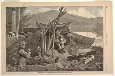 Kemping w górach Adirondack